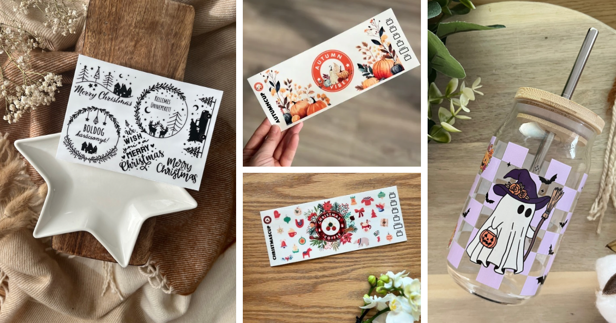 UV DTF nyomtatás - Dekorációs fólia készitése és nyomtatása - UV DTF bérnyomtatás UV DTF nyomtatás - Dekorációs fólia készitése és nyomtatása - UV DTF bérnyomtatás - UV DTF nyomtató - UV DTF nyomtató