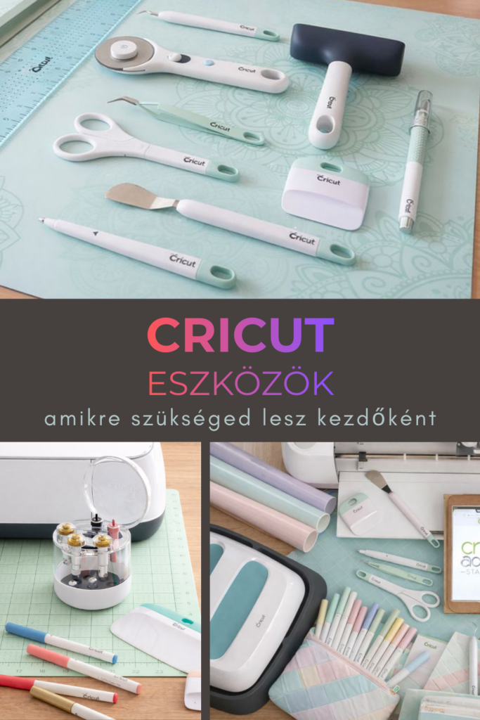 Cricut kezdőkészlet - Az 5 legfontosabb kellék