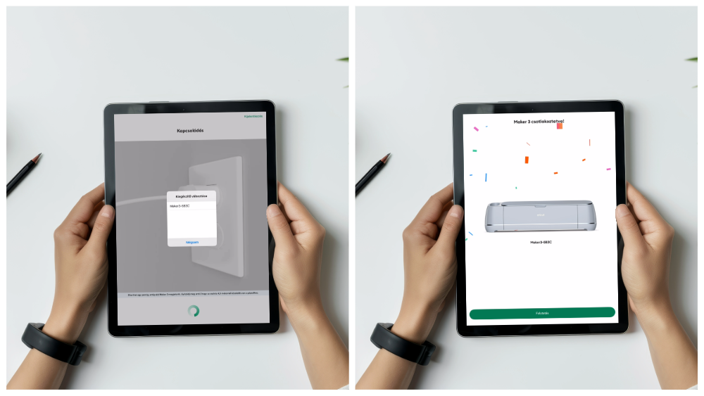 CRICUT DESIGN SPACE HASZNÁLATA – TELJES ÚTMUTATÓ KEZDŐKNEK - Csatlakoztatás 1