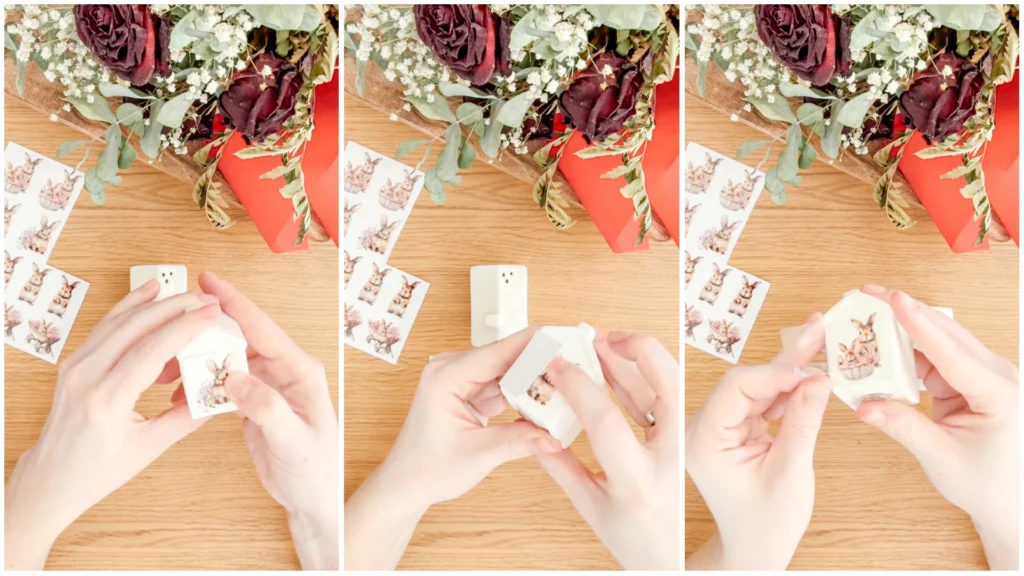 Húsvéti nyuszis só- és borsszóró – húsvéti asztaldísz ötlet