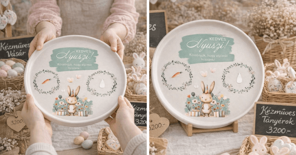 NYUSZIVÁRÓ HÚSVÉTI DEKORÁCIÓ – TAVASZI KÉZMŰVES ÖTLET GYEREKEKNEK