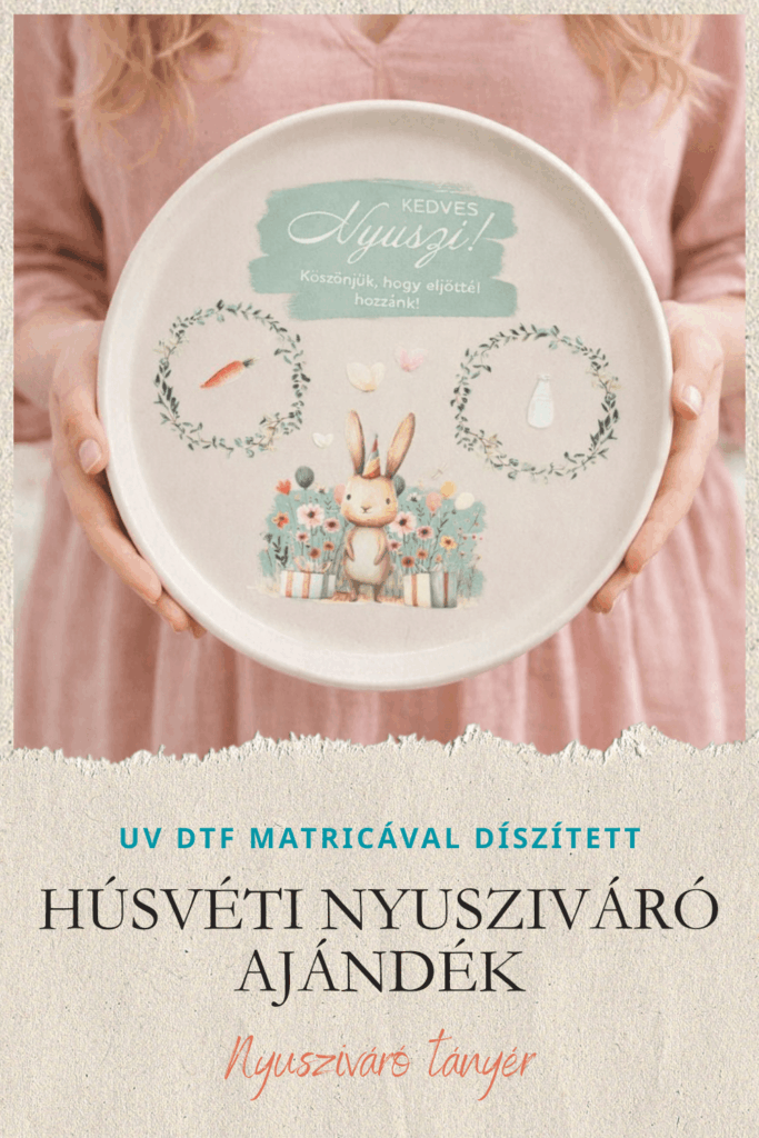 NYUSZIVÁRÓ HÚSVÉTI DEKORÁCIÓ – TAVASZI KÉZMŰVES ÖTLET GYEREKEKNEK