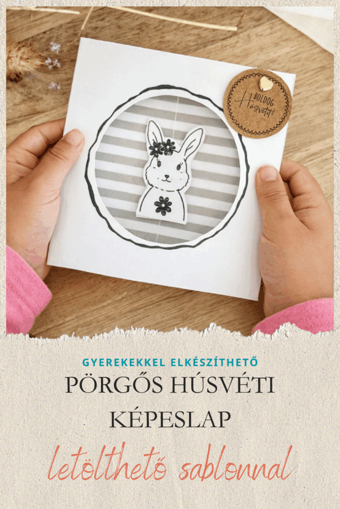PÖRGŐS HÚSVÉTI KÉPESLAP NYUSZIVAL - ÚTMUTATÓ A LETÖLTHETŐ ÉS NYOMTATHATÓ SABLONHOZ