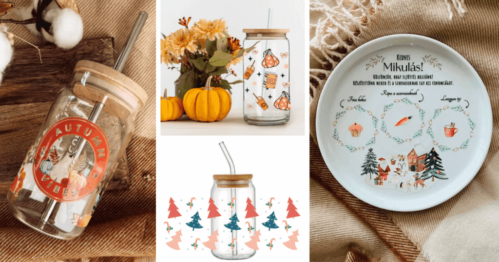 UV DTF FÓLIA  HASZNÁLATA KÜLÖNBÖZŐ ANYAGOKON, GYAKORI HIBÁK ÉS KARBANTARTÁSA - ÜVEG FELÜLETEKEN