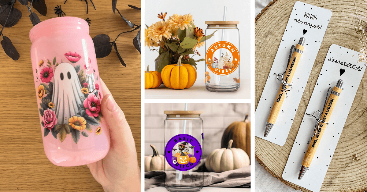 UV DTF FÓLIA HASZNÁLATA KÜLÖNBÖZŐ ANYAGOKON, GYAKORI HIBÁK ÉS KARBANTARTÁSA