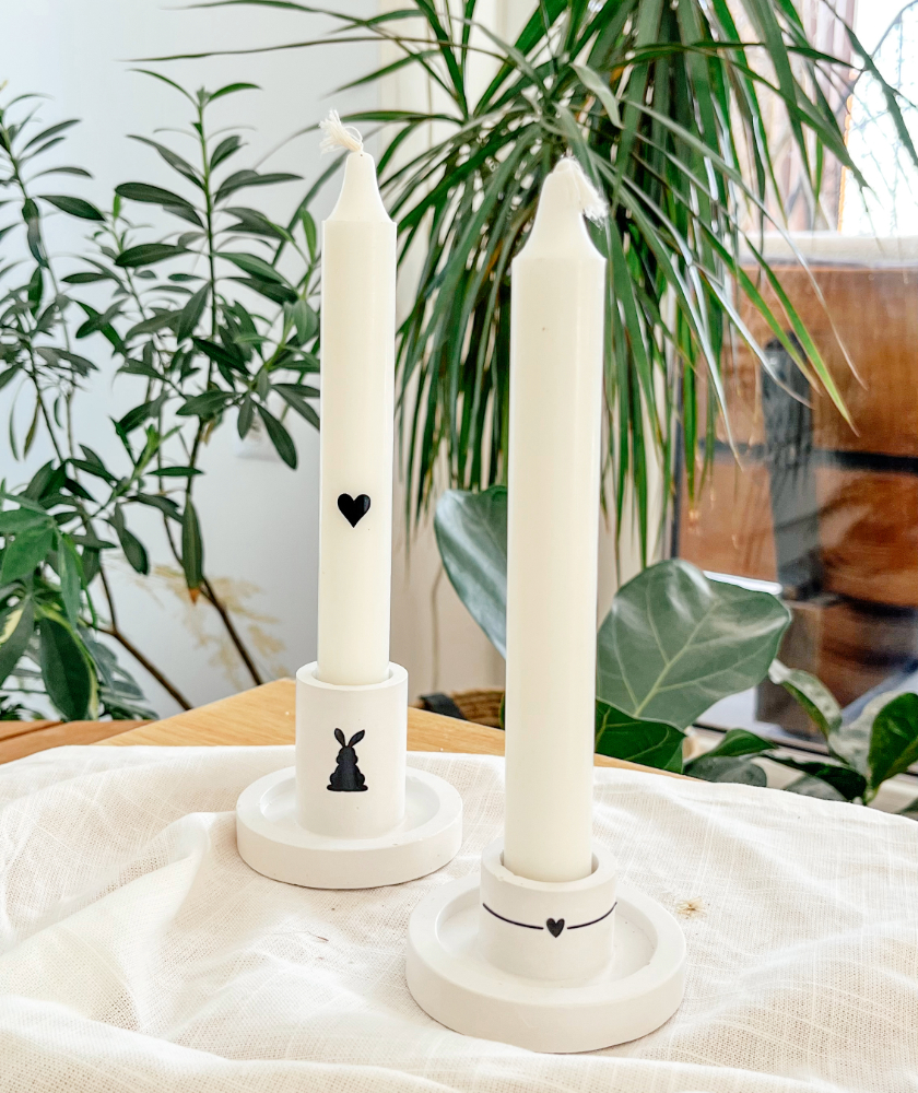 SAJÁT KÉSZÍTÉSŰ HÚSVÉTI DEKORÁCIÓ – NYUSZIS RAYSIN GYERTYATARTÓ HÁZILAG