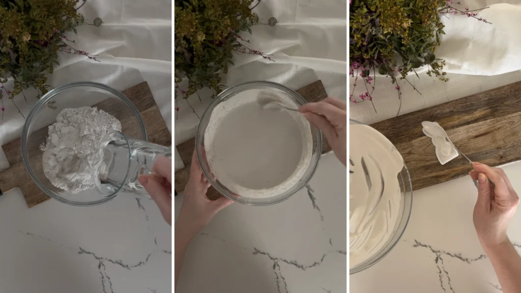 A Raysin nyuszi elkészítése lépésről lépésre - Raysin öntőpor keverése