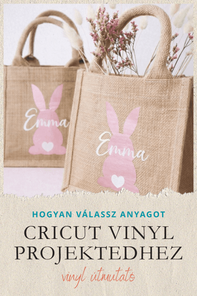 CRICUT VINYL - HOGYAN VÁLASSZ ANYAGOT A KÉZMŰVES CRICUT PROJEKTEKHEZ