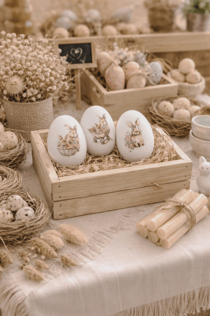 HÚSVÉTI TOJÁS MINTÁK – UV DTF MATRICÁVAL DÍSZÍTETT TOJÁSOK