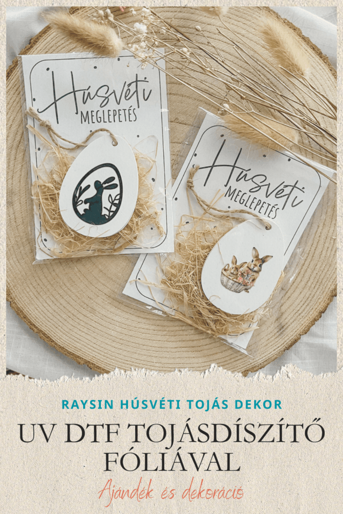 HÚSVÉTI TOJÁS RAYSIN ÖNTŐPORBÓL UV DTF TOJÁSDÍSZÍTŐ FÓLIA SEGÍTSÉGÉVEL