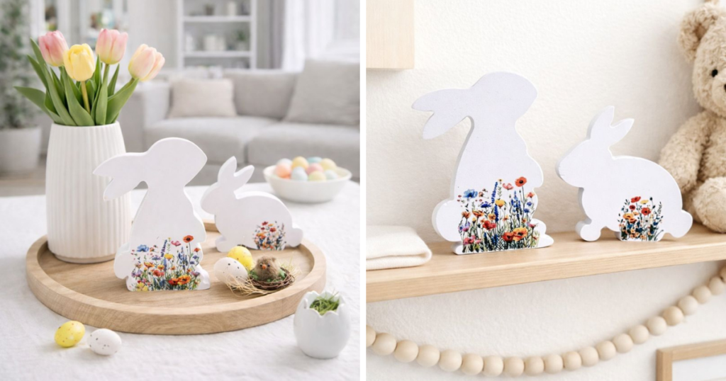 Hogyan illeszd a fa nyuszit a húsvéti dekorodba?