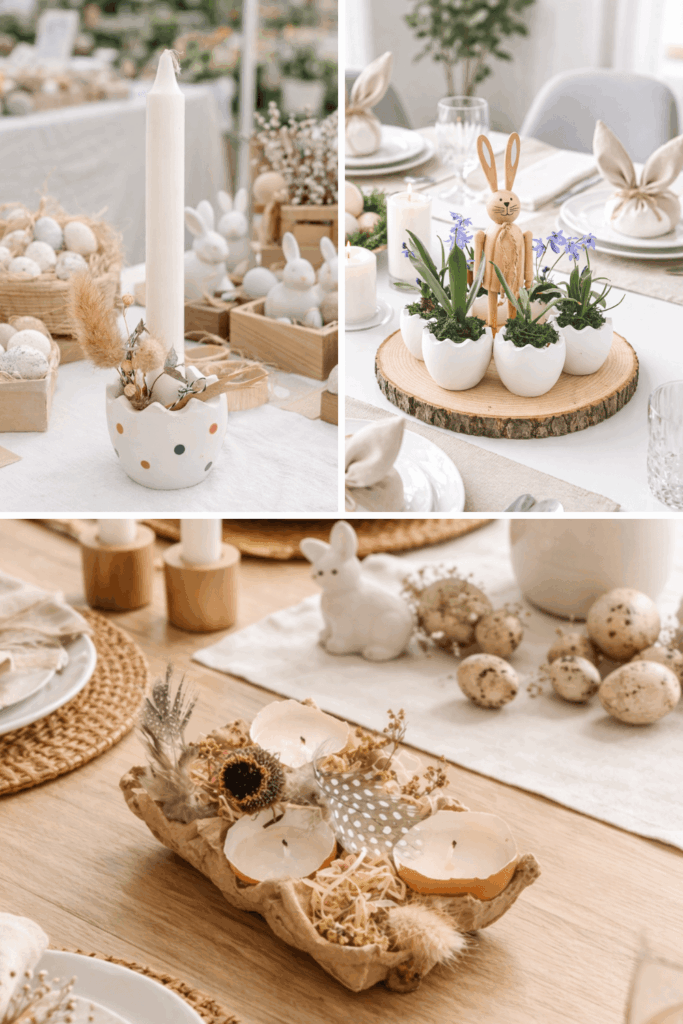 3 HÚSVÉTI ASZTALDÍSZ SAJÁT KEZŰLEG TAVASZI KREATÍV ÖTLETEK