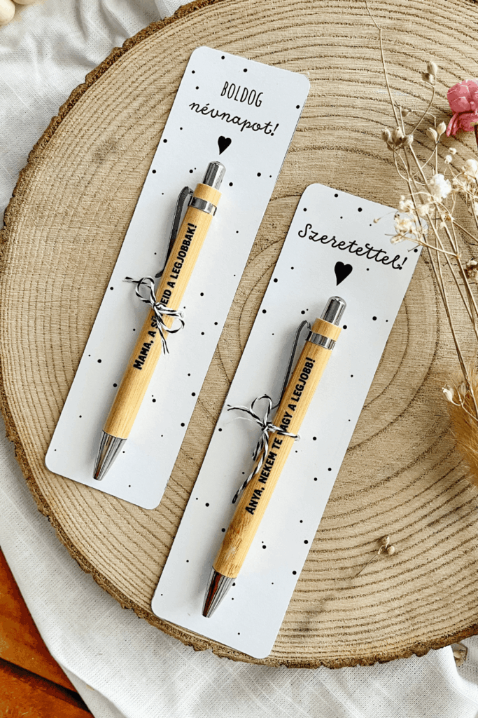 ANYÁK NAPI AJÁNDÉK KÉSZÍTÉS – 3 EGYSZERŰ DIY ÖTLET GYEREKEKNEK - anya és mama feliratos egyedi toll