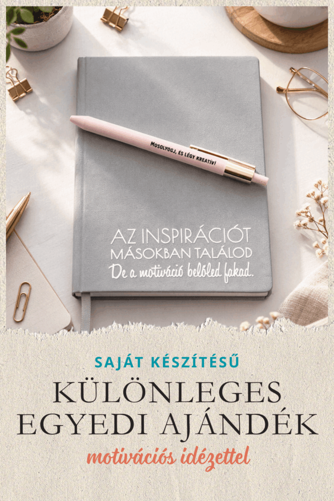 KÜLÖNLEGES EGYEDI AJÁNDÉKOK – UV DTF INSPIRÁLÓ MOTIVÁCIÓS IDÉZETEK ÍRÓSZEREKRE