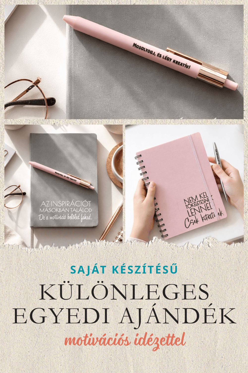 KÜLÖNLEGES EGYEDI AJÁNDÉKOK – UV DTF INSPIRÁLÓ MOTIVÁCIÓS IDÉZETEK ÍRÓSZEREKRE